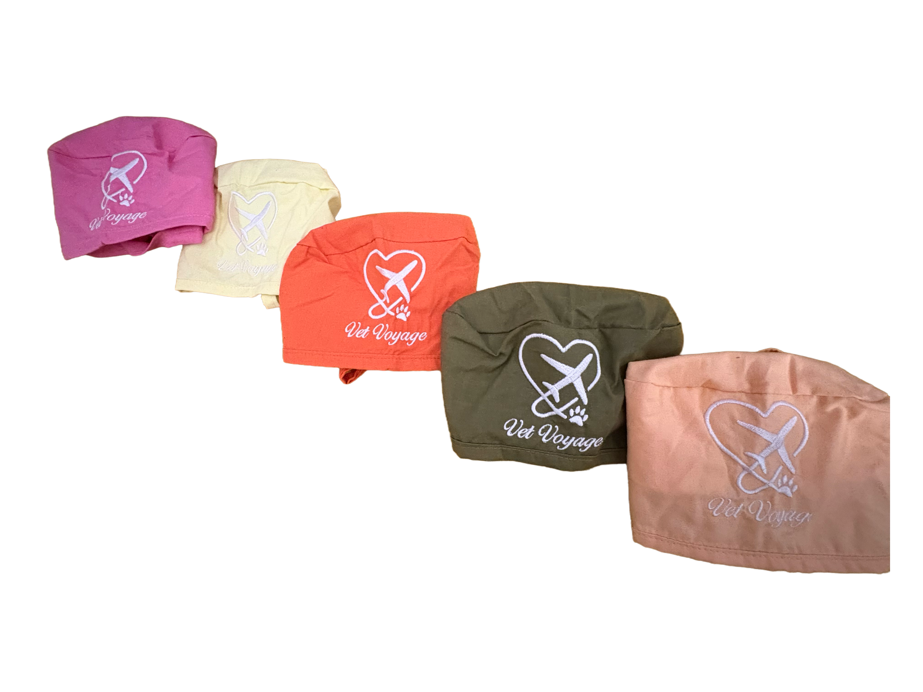 Summer Scrub Caps