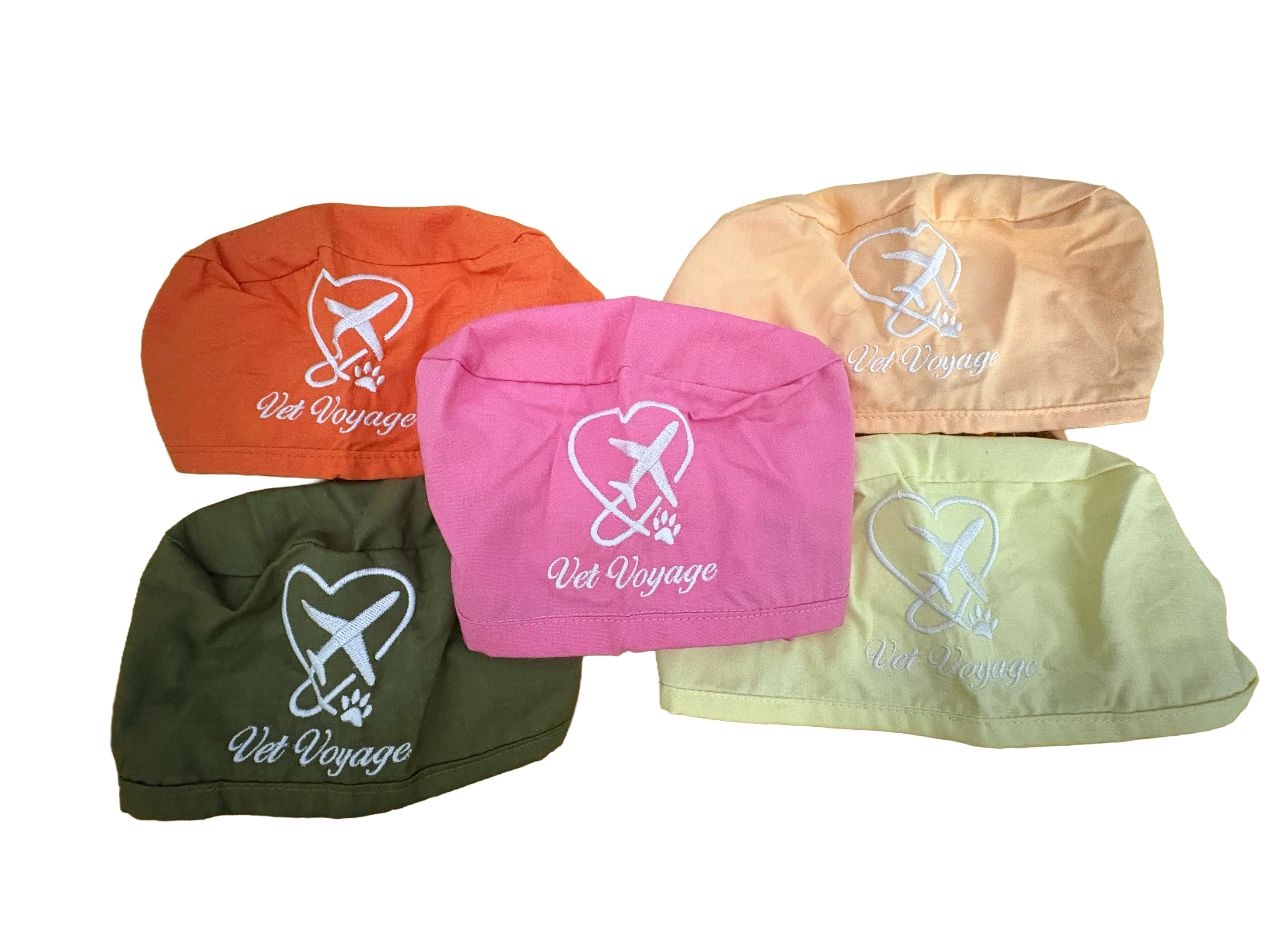 VetVoyage Scrub Cap – Summer Collection
