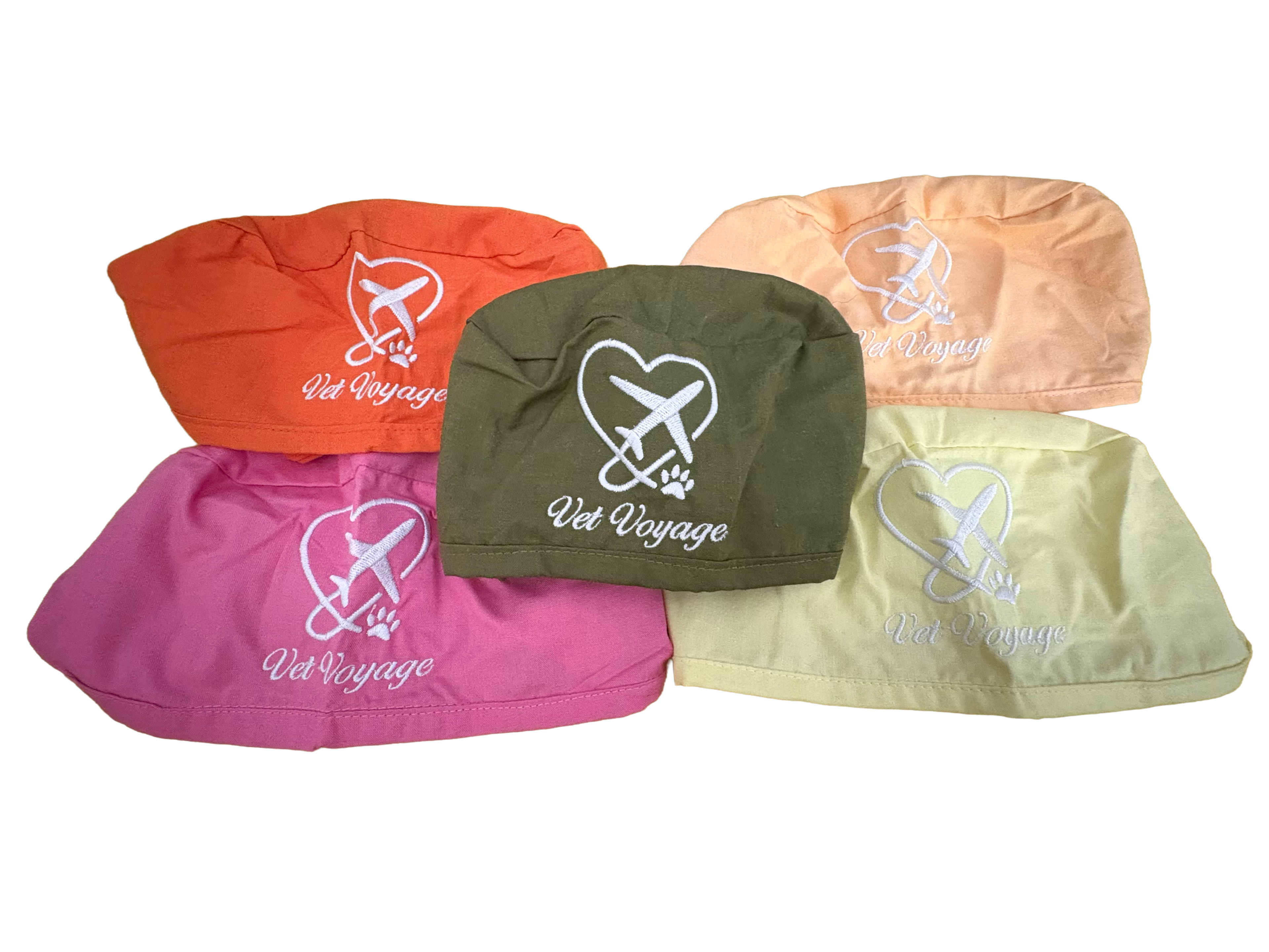VetVoyage Scrub Cap – Summer Collection