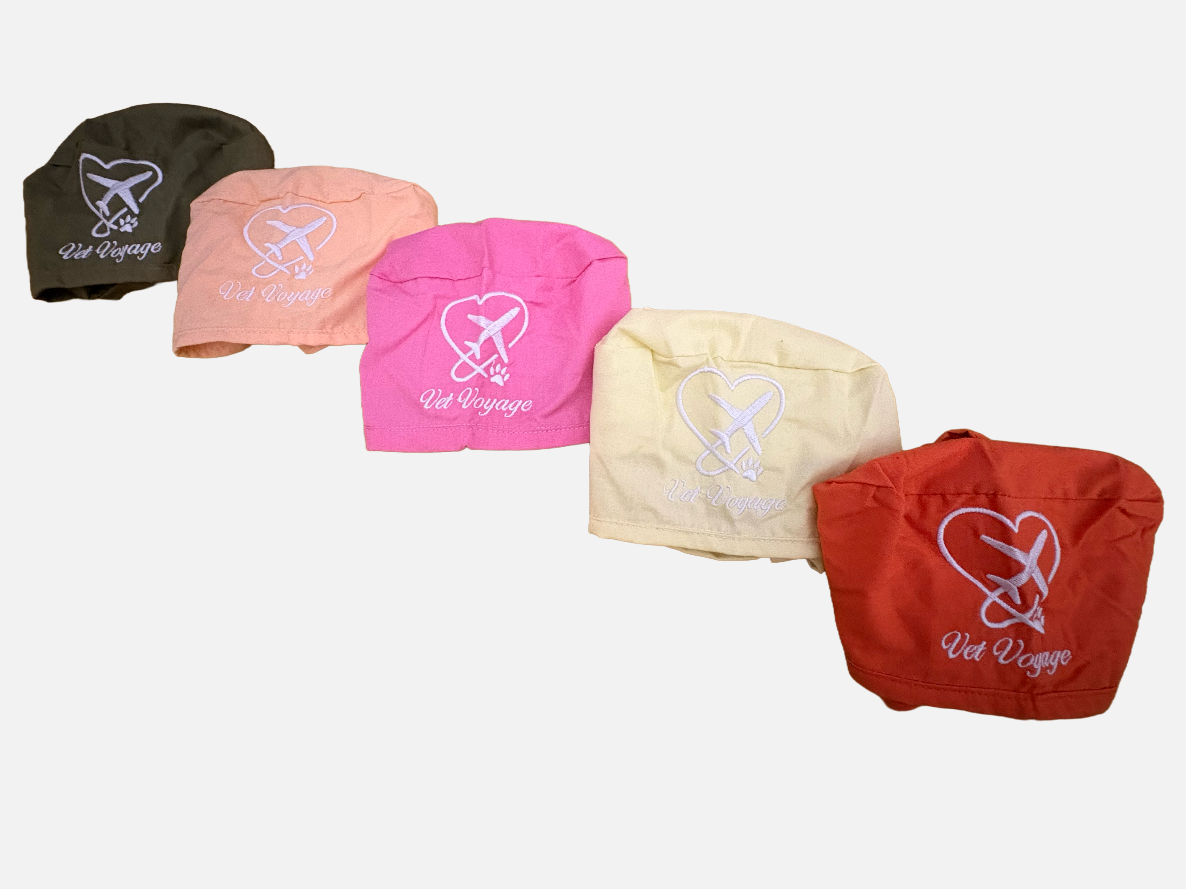 VetVoyage Scrub Cap – Summer Collection