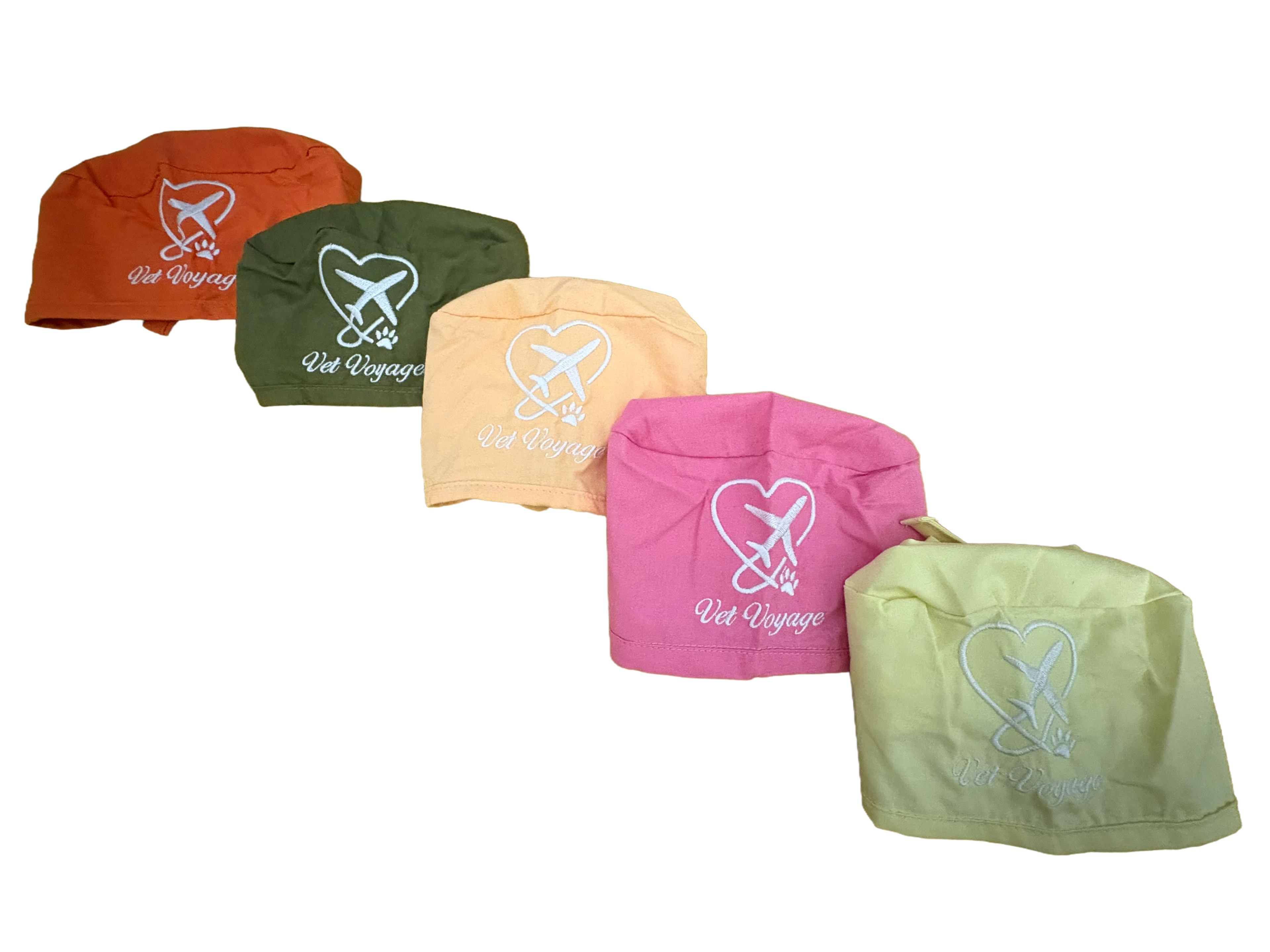 VetVoyage Scrub Cap – Summer Collection