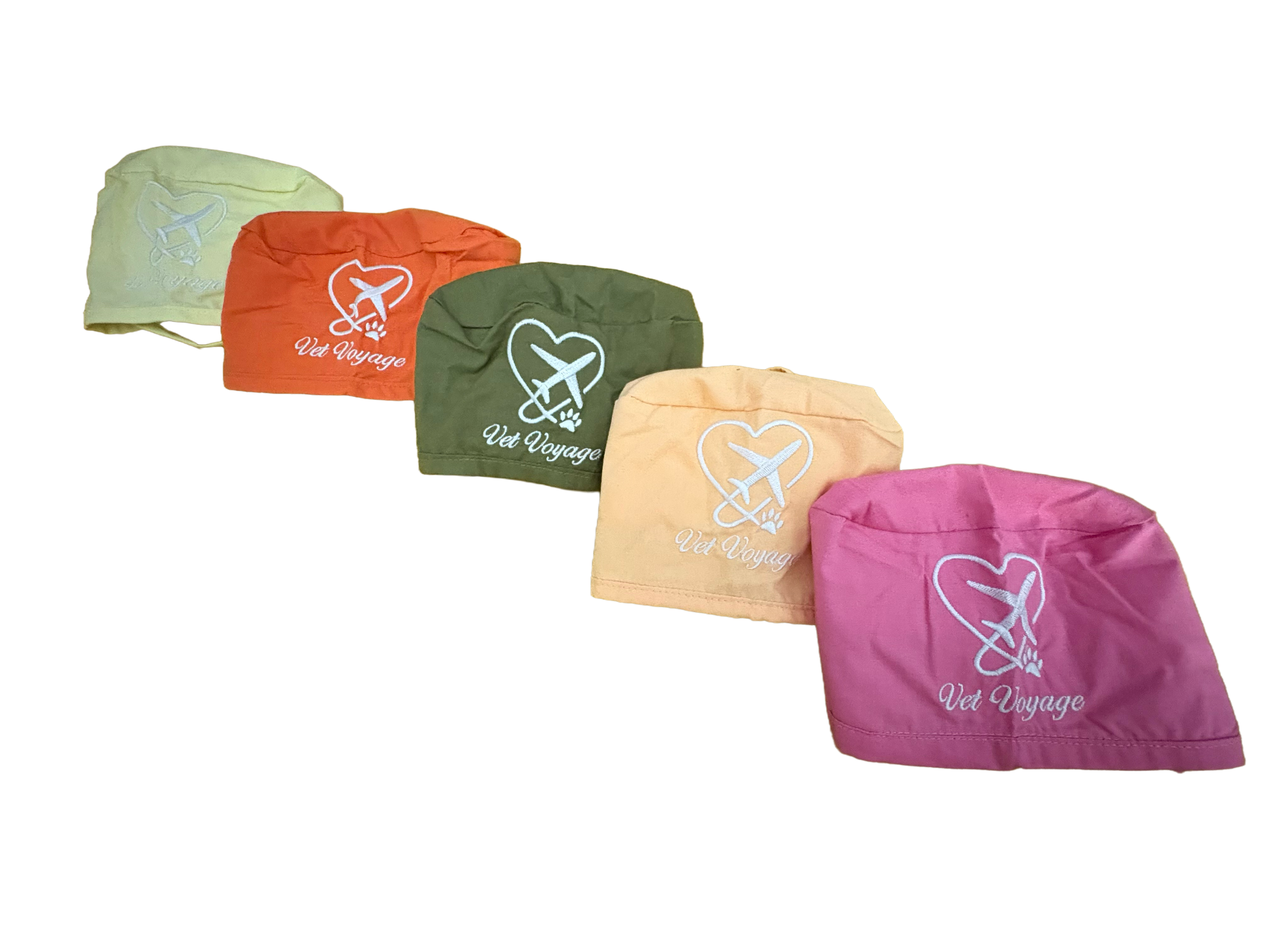 VetVoyage Scrub Cap – Summer Collection