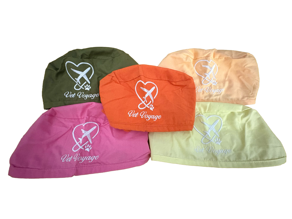 VetVoyage Scrub Cap – Summer Collection