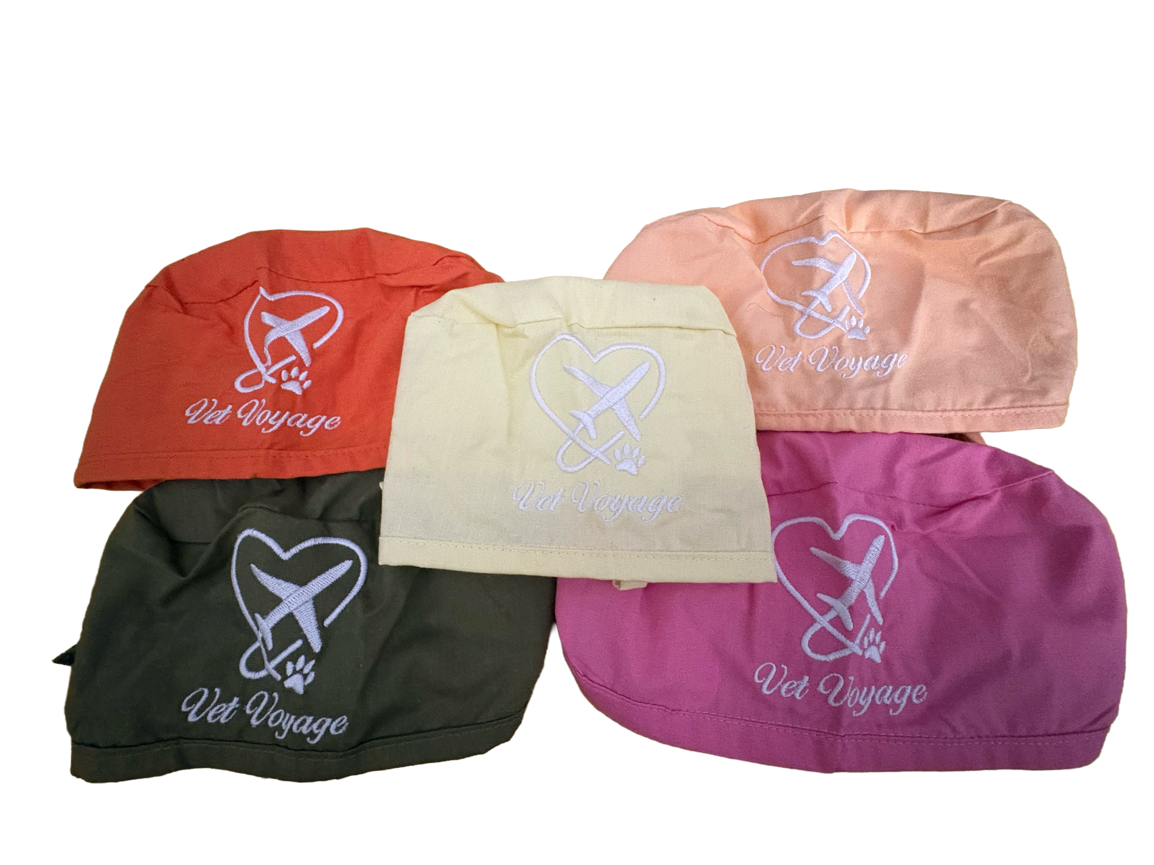 VetVoyage Scrub Cap – Summer Collection