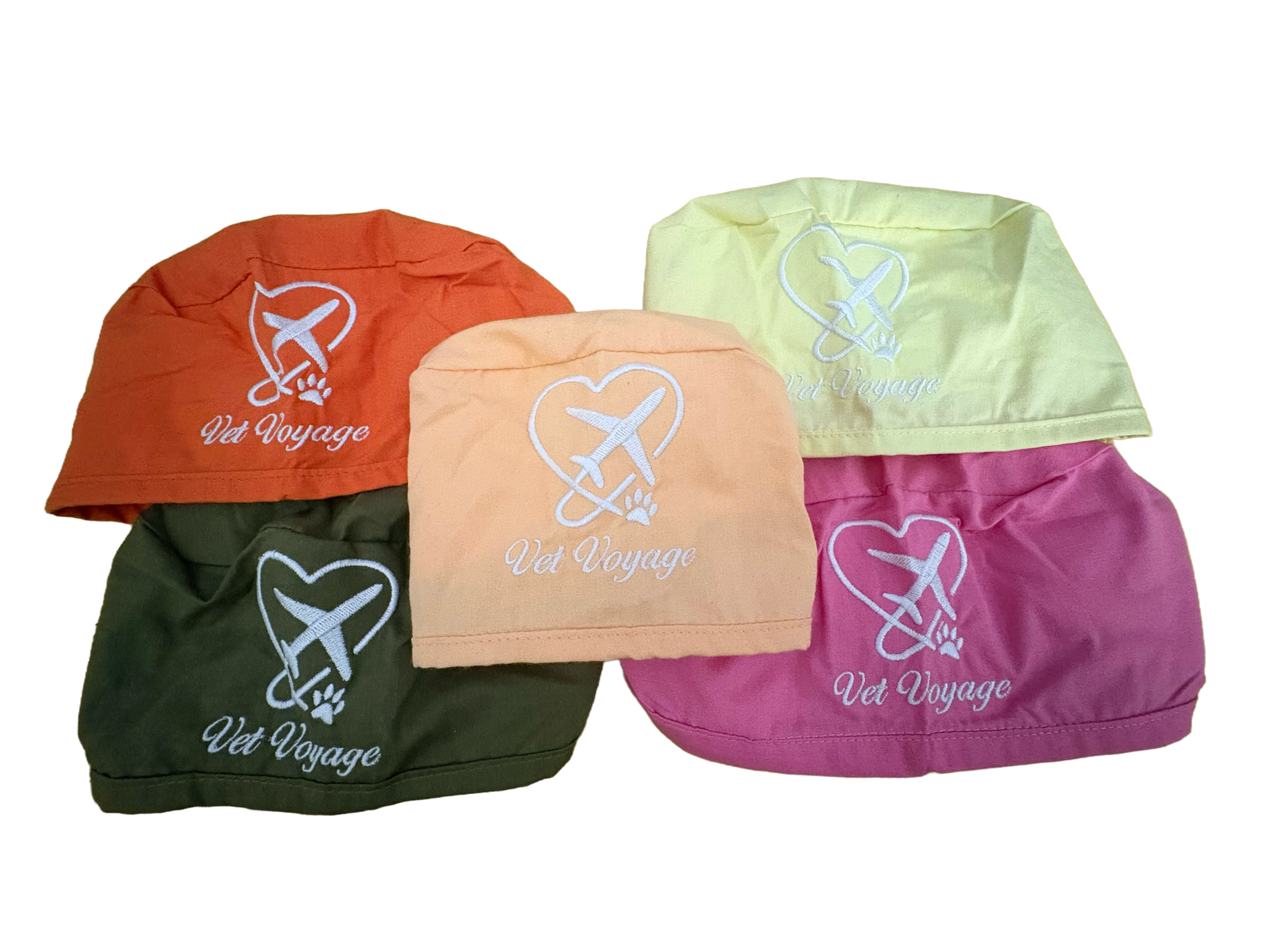 VetVoyage Scrub Cap – Summer Collection
